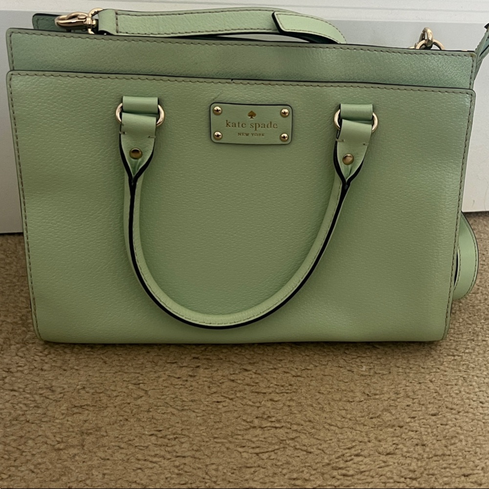 Kate Spade Mint Green Satchel